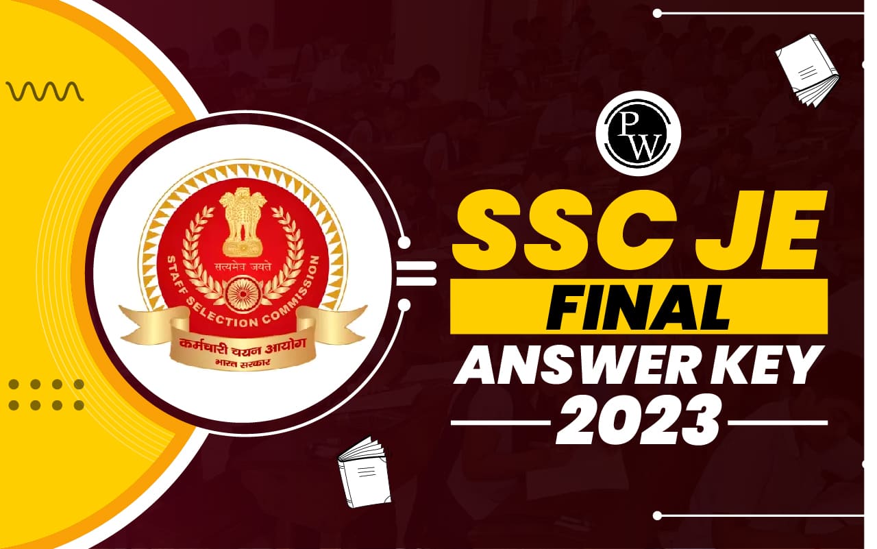 SSC JE Final Answer Key 2023