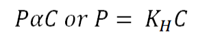 Henry's Law Formula