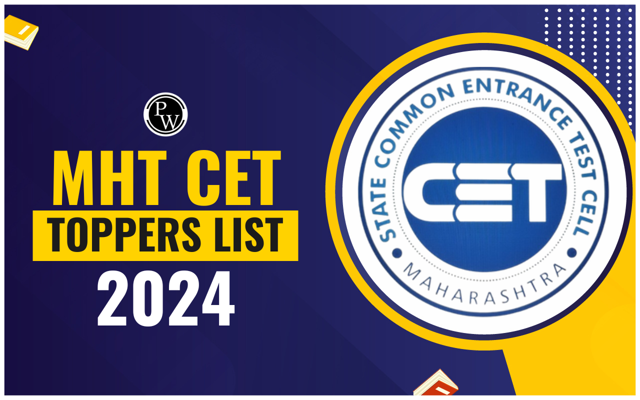 MHT CET Toppers List 2024