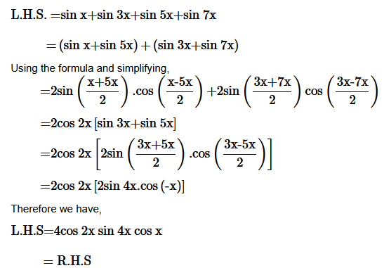 NCERT Solutions for Class 11 Maths Chapter 3 Trigonometric Functions