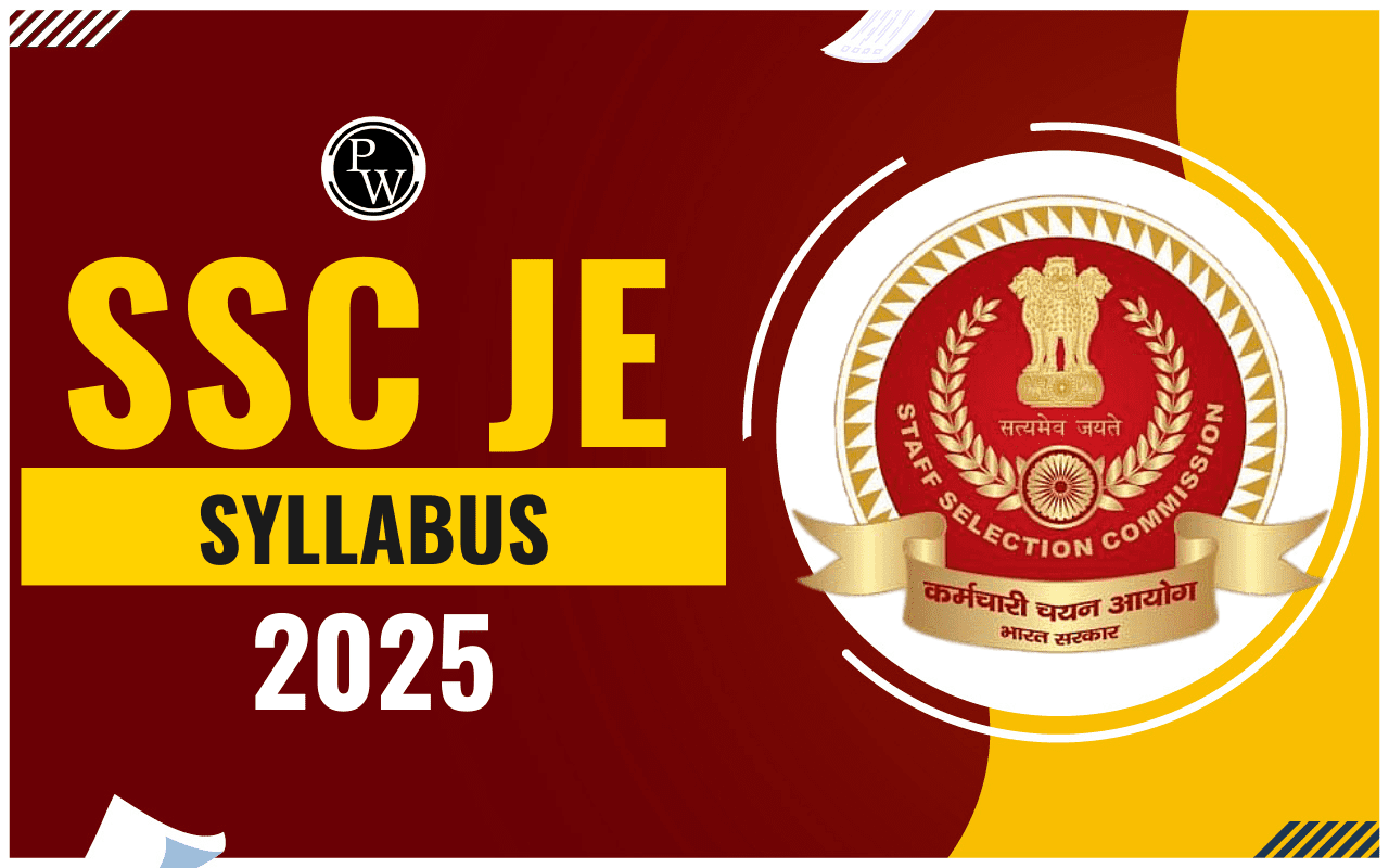 SSC JE Syllabus 2025