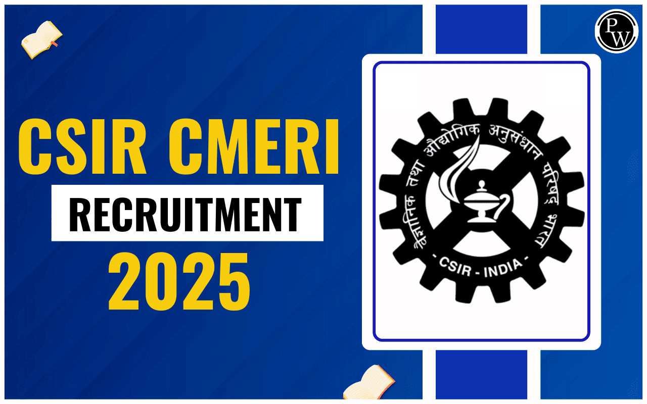 CSIR CMERI Recruitment 2025