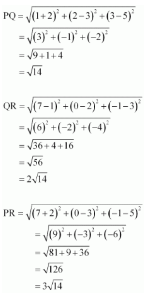 NCERT Solutions for Class 11 Maths Chapter 12 Introduction to Three Dimensional Geometry
