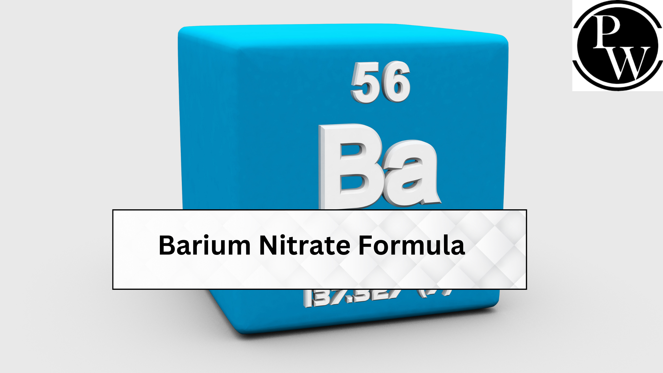Barium Nitrate Formula