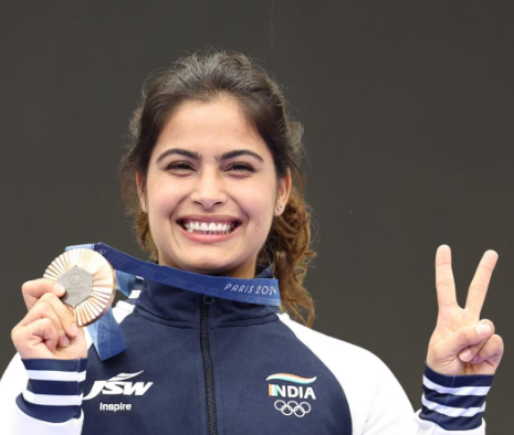 Manu Bhakar Olympic Medals