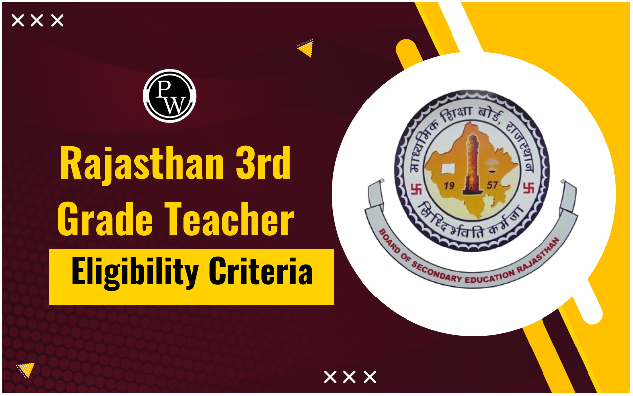 Rajasthan 3rd Grade Teacher Eligibility Criteria 2024