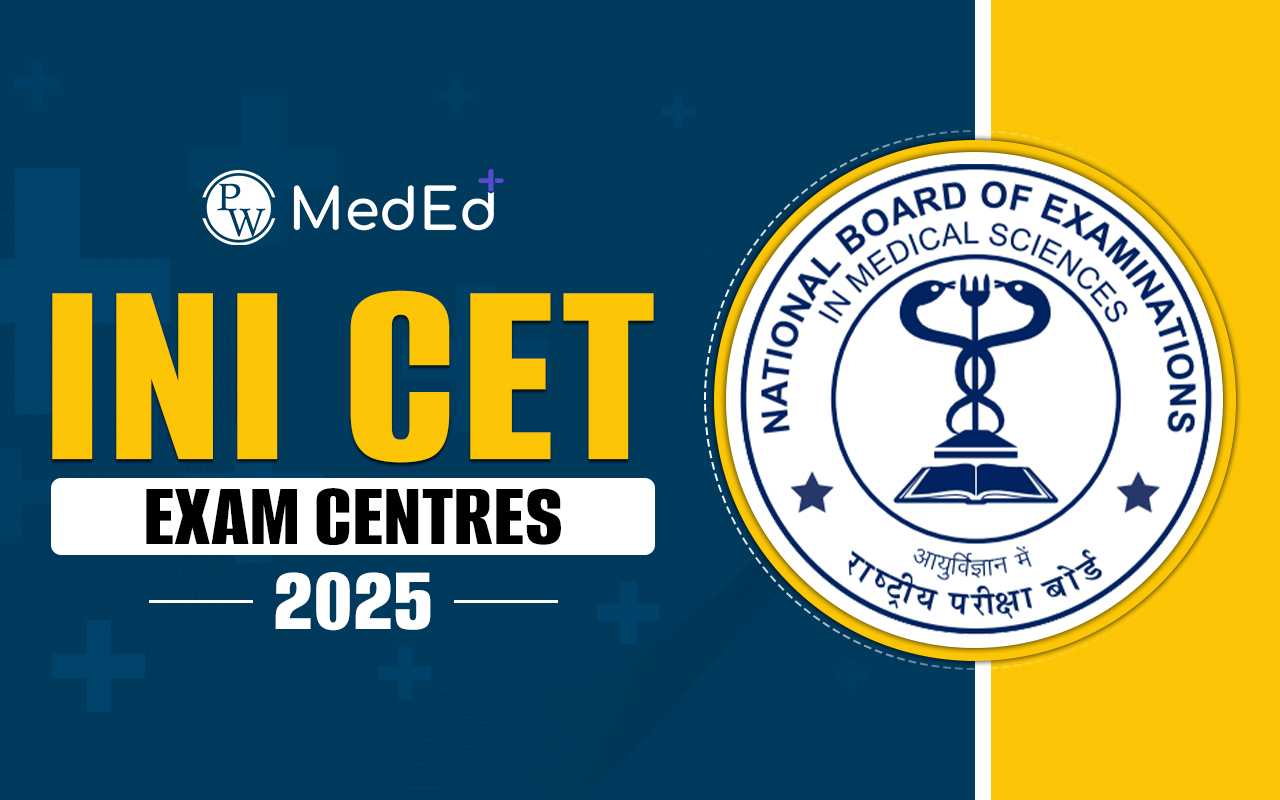 INI CET Exam Centres 2024