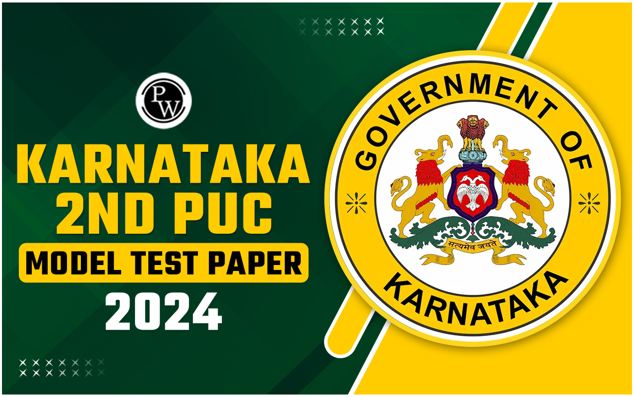 Karnataka 2nd PUC Model Test Paper 2024