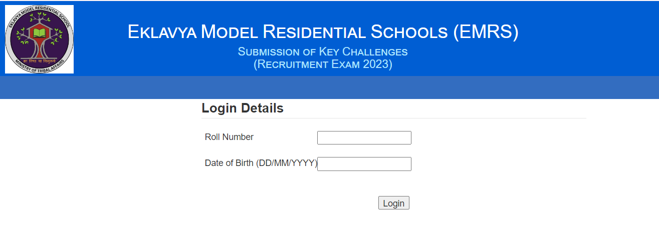 EMRS Answer Key 2023