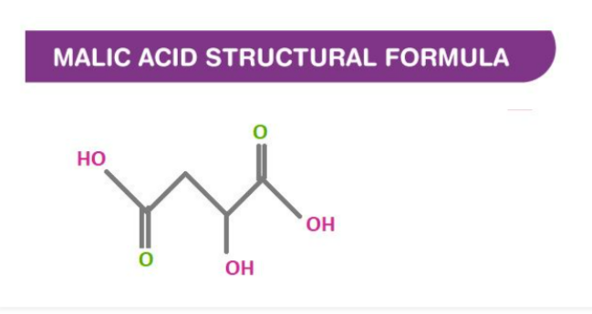 Malic Acid Structural Formula