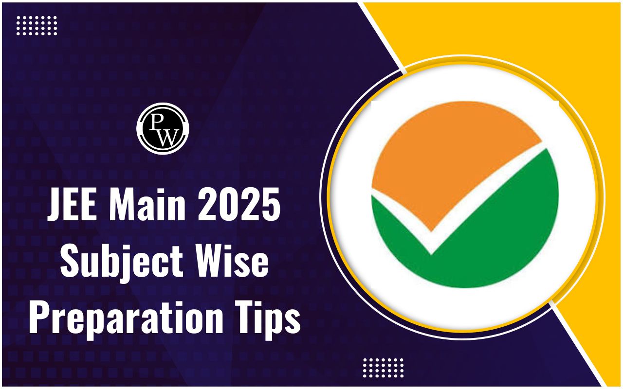 JEE Main 2025 Subject Wise Preparation