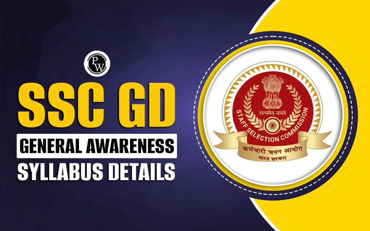 SSC GD General Awareness Syllabus 2025