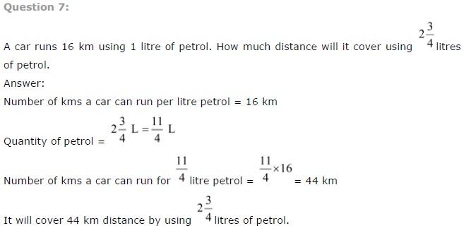 NCERT Solutions for Class 7 Maths Fractions and Decimals Exercise 2.3