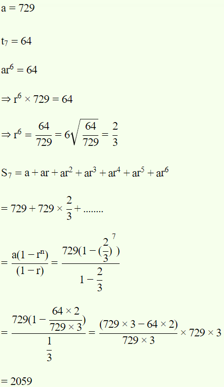 chapter 9-Sequences And Series  Exercise 9.3