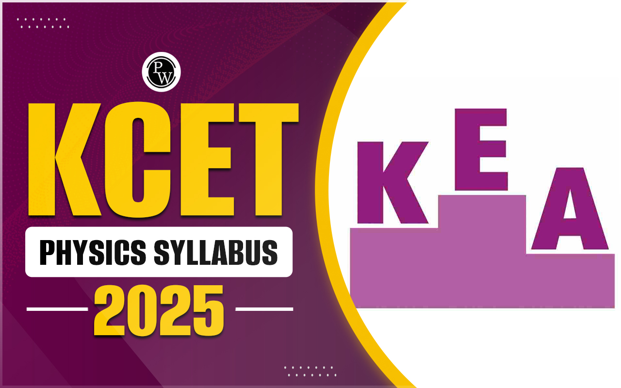 KCET Physics Syllabus 2025