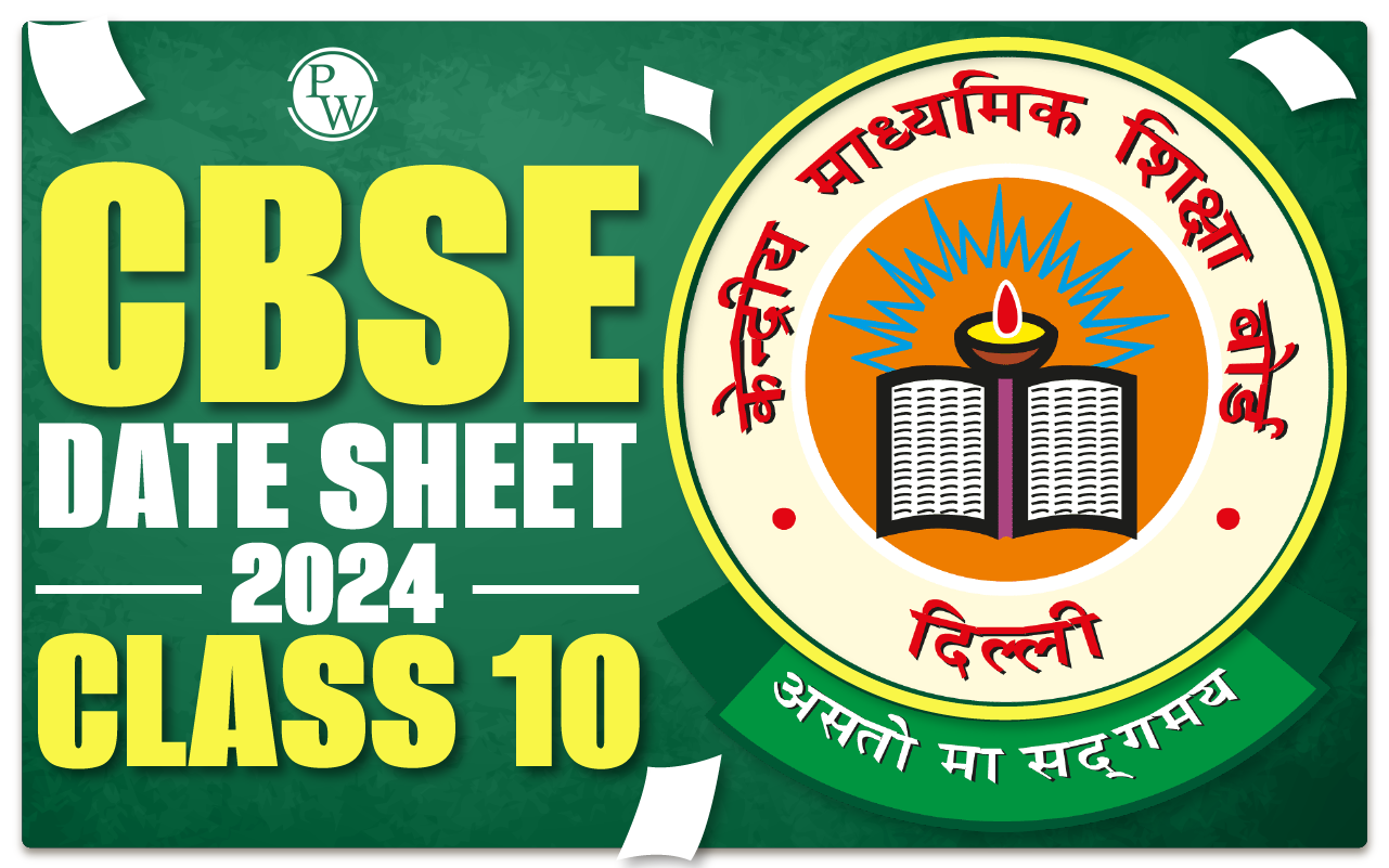 CBSE Date sheet 2024 Class 10