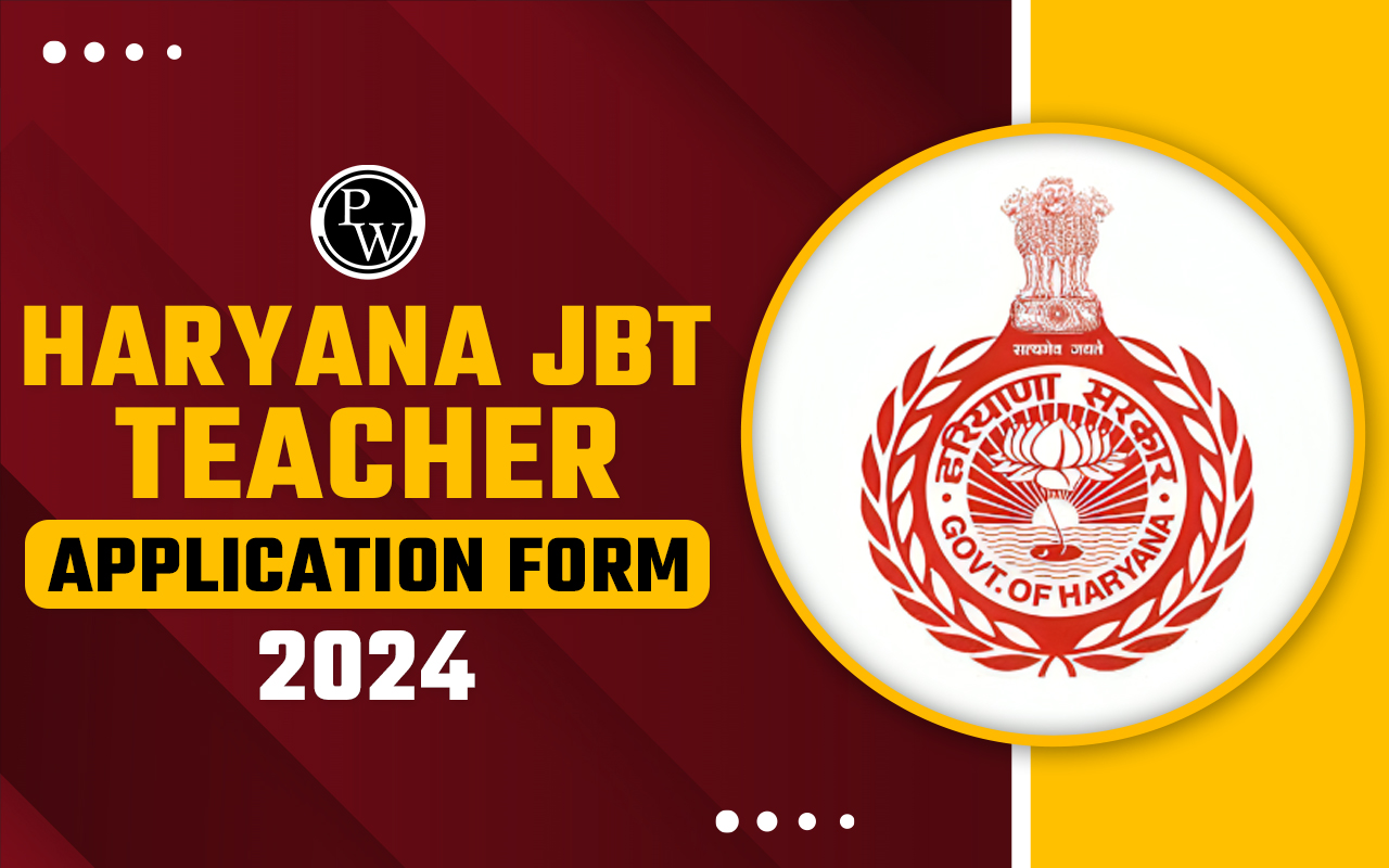 Haryana JBT Teacher Application Form 2024