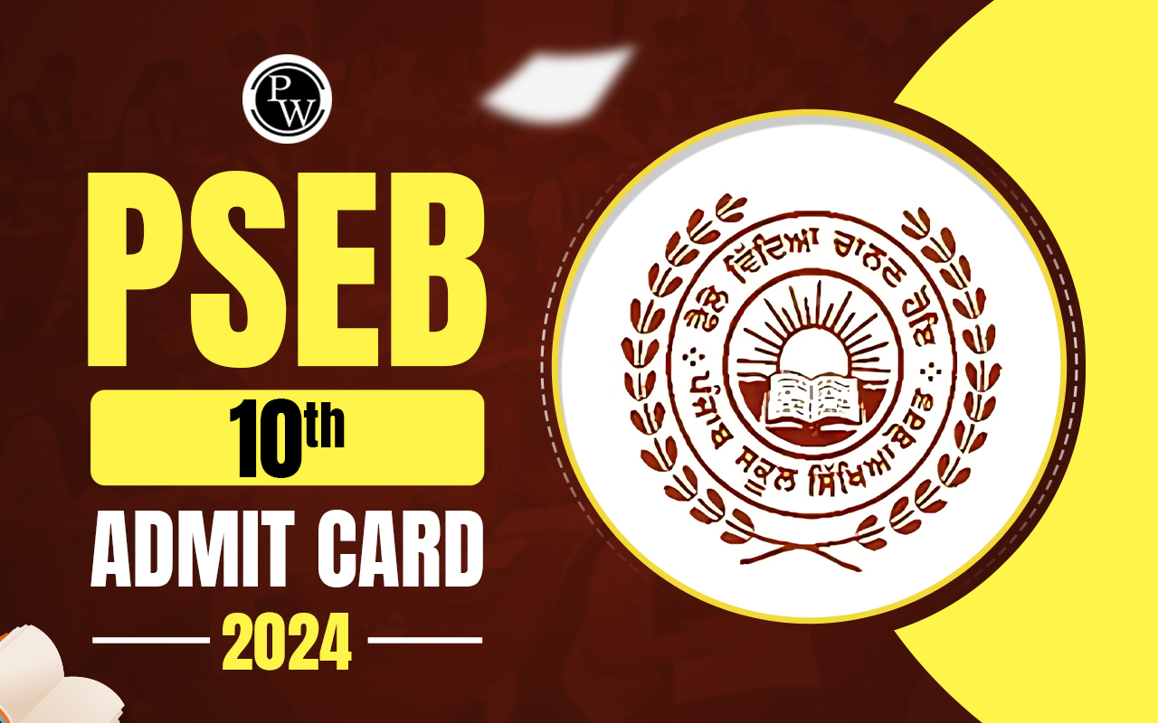 PSEB 10th Admit Card 2024
