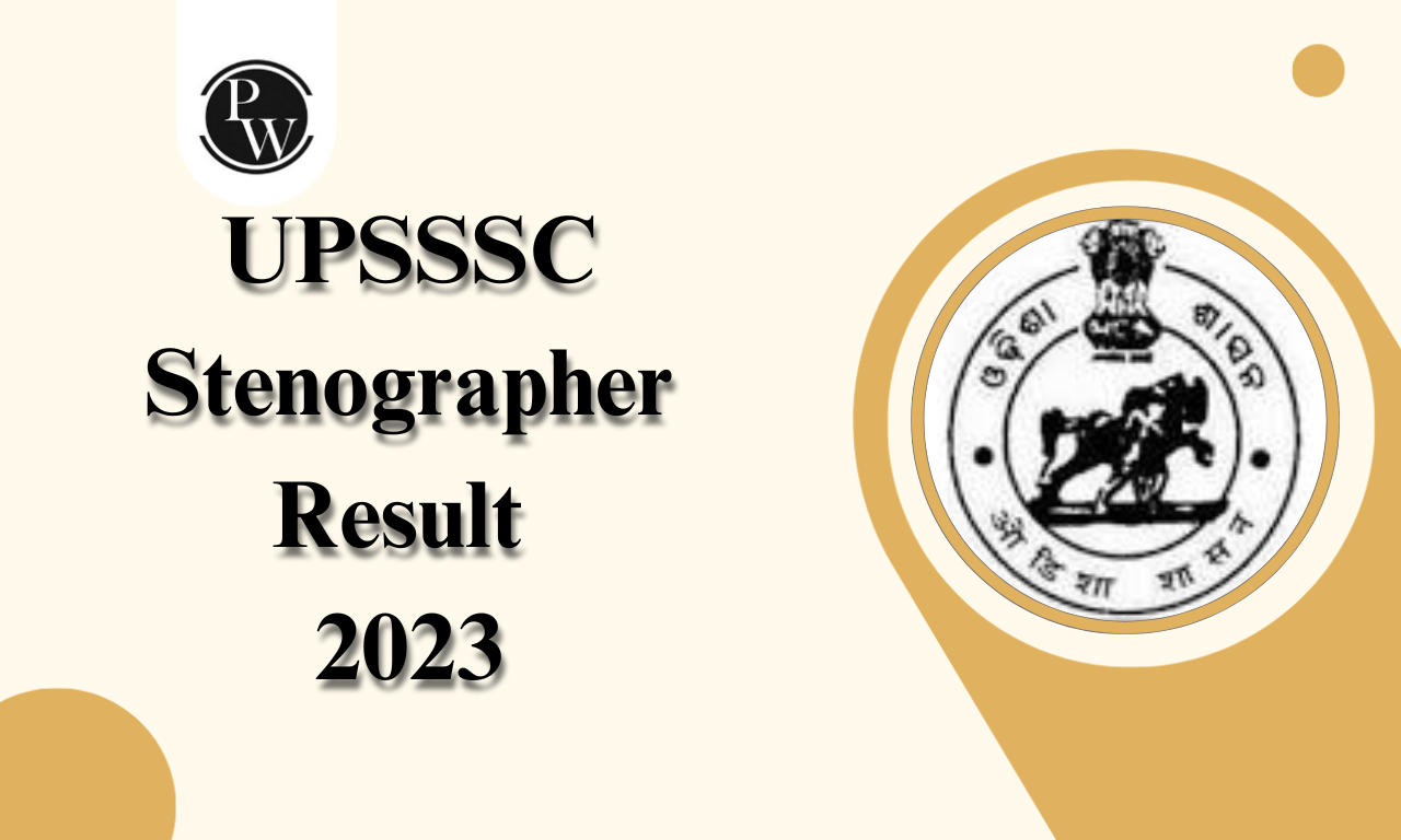 UPSSSC Stenographer Result 2023