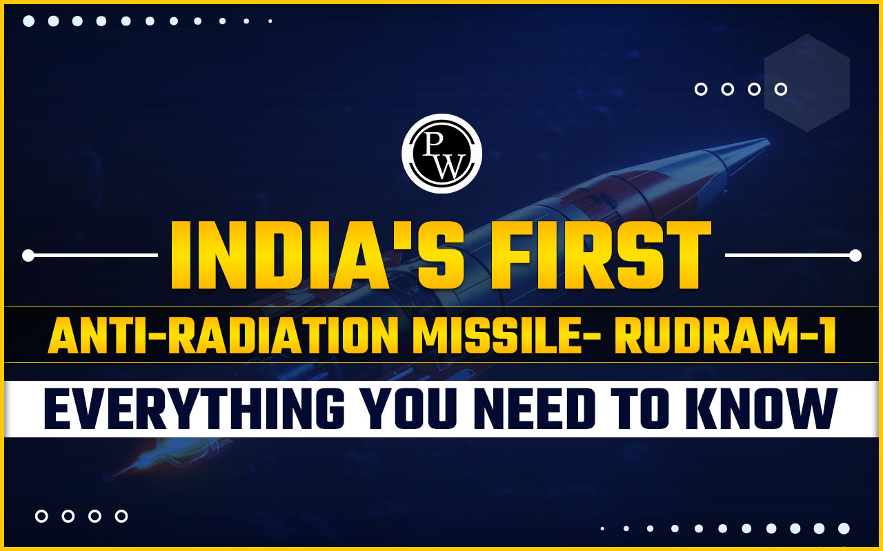 India's First Anti-Radiation Missile Rudram 1