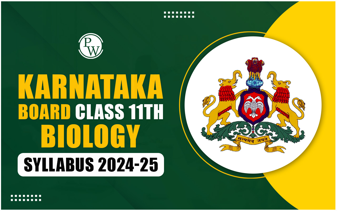 Karnataka Board Class 11th Biology Syllabus 2024-25