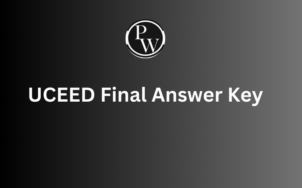 UCEED Final Answer Key 2025