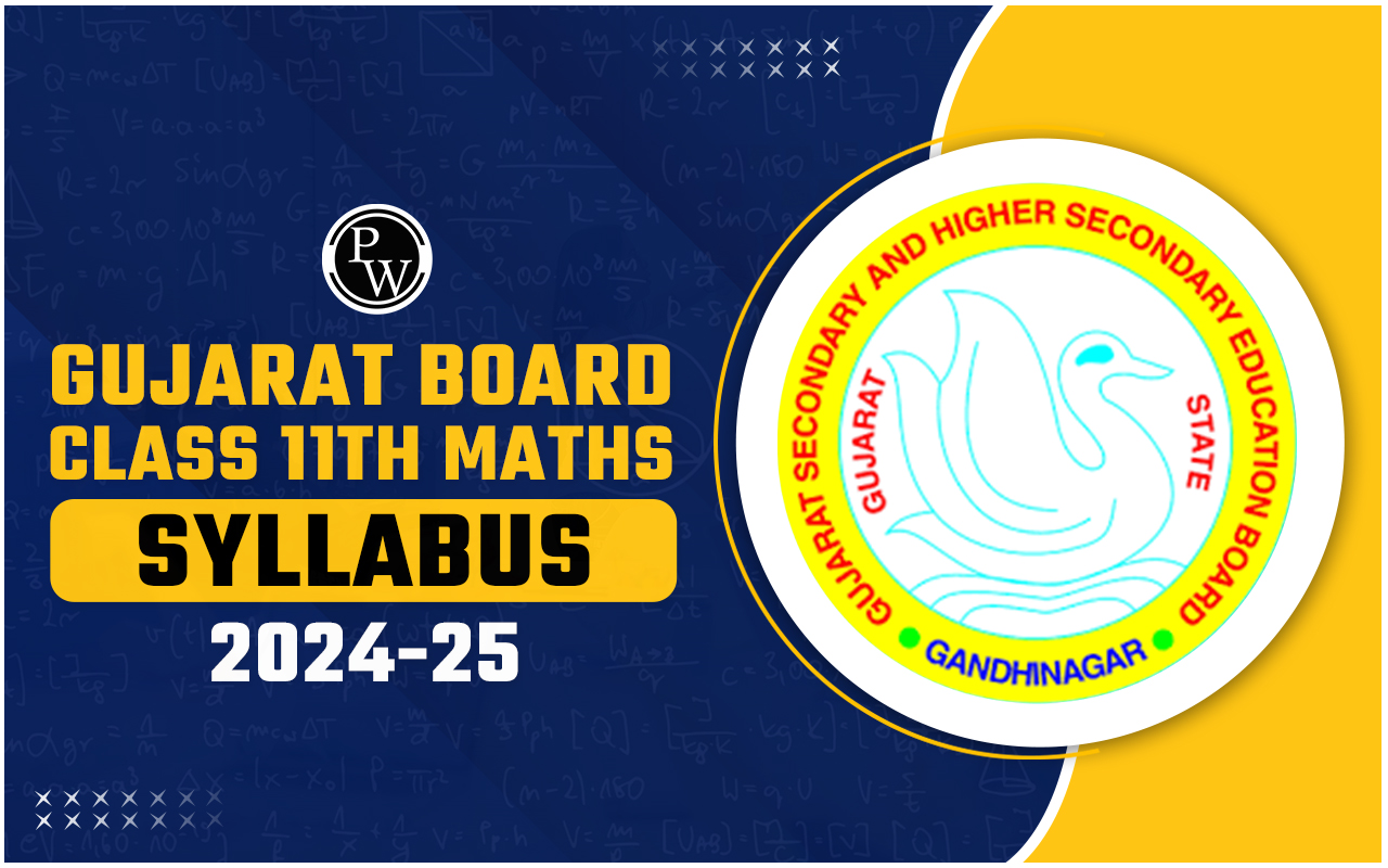 Gujarat Board Class 11th Maths Syllabus 2024-25