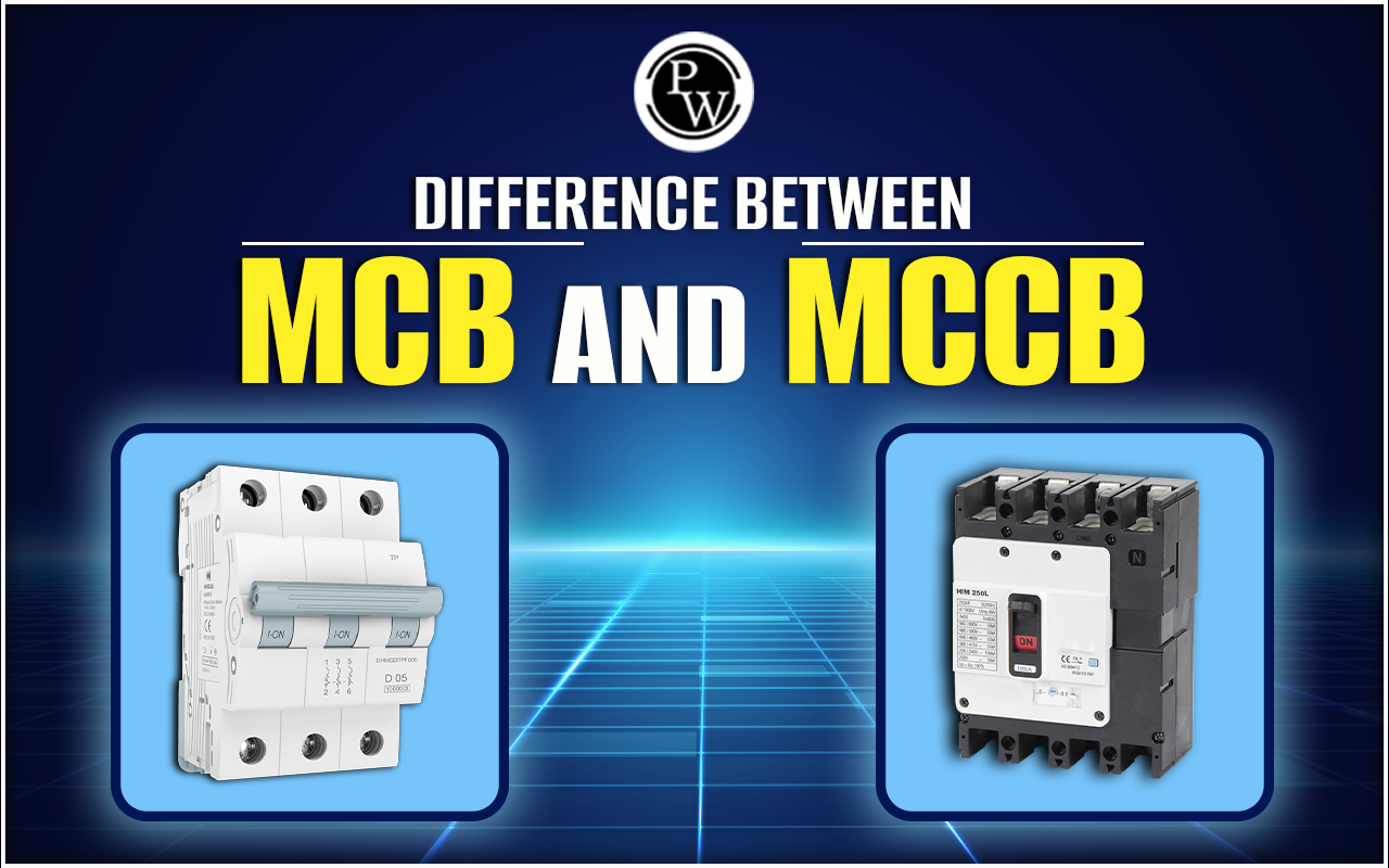 Difference between MCB and MCCB