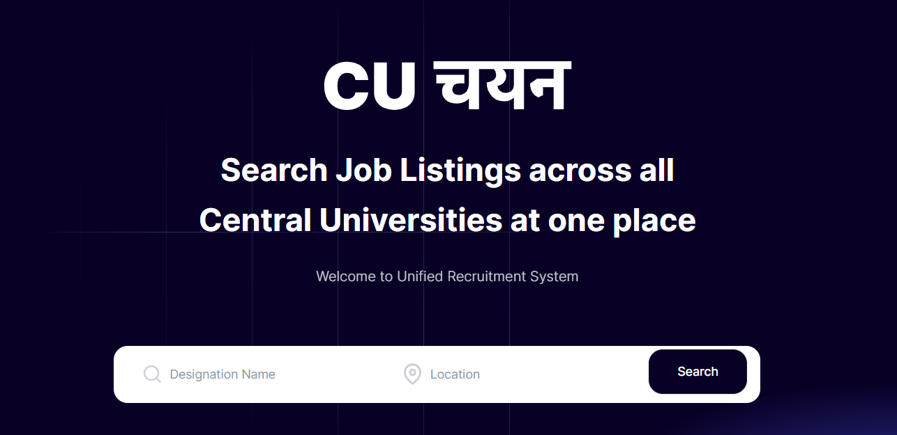 Steps to Apply for CU Gujarat Faculty Recruitment 2024