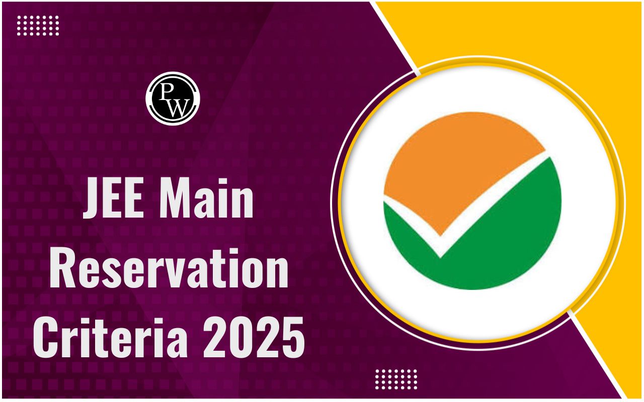 JEE Main Reservation Criteria 2025
