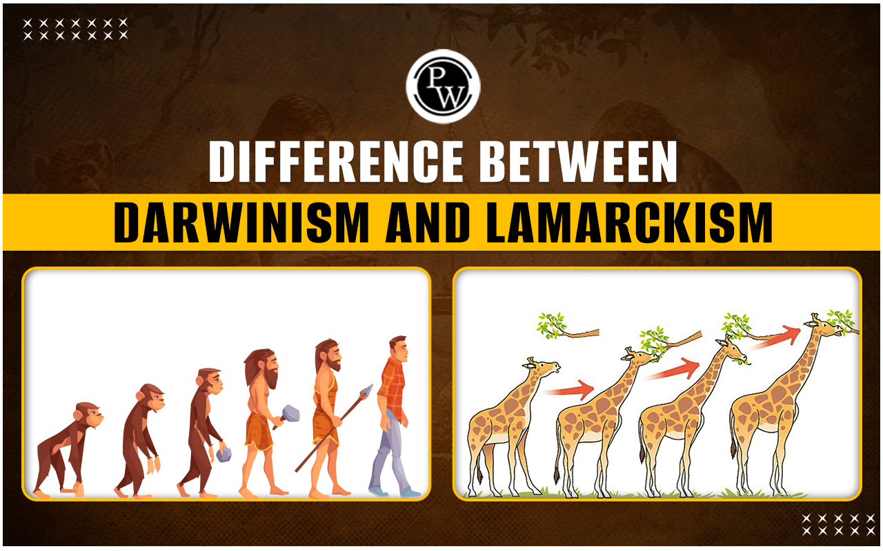 Difference Between Darwinism and Lamarckism