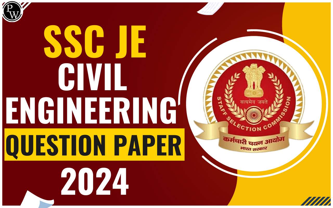 SSC JE Civil Engineering Question Paper 2024