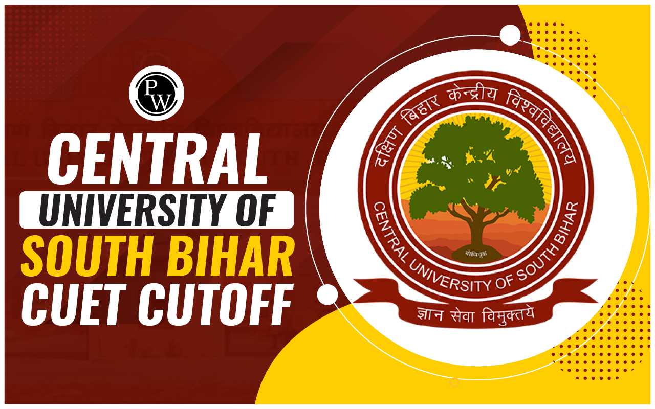 Central University Of South Bihar CUET Cutoff 2024
