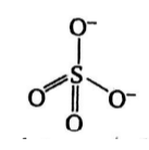 Sulfate Ion Structure