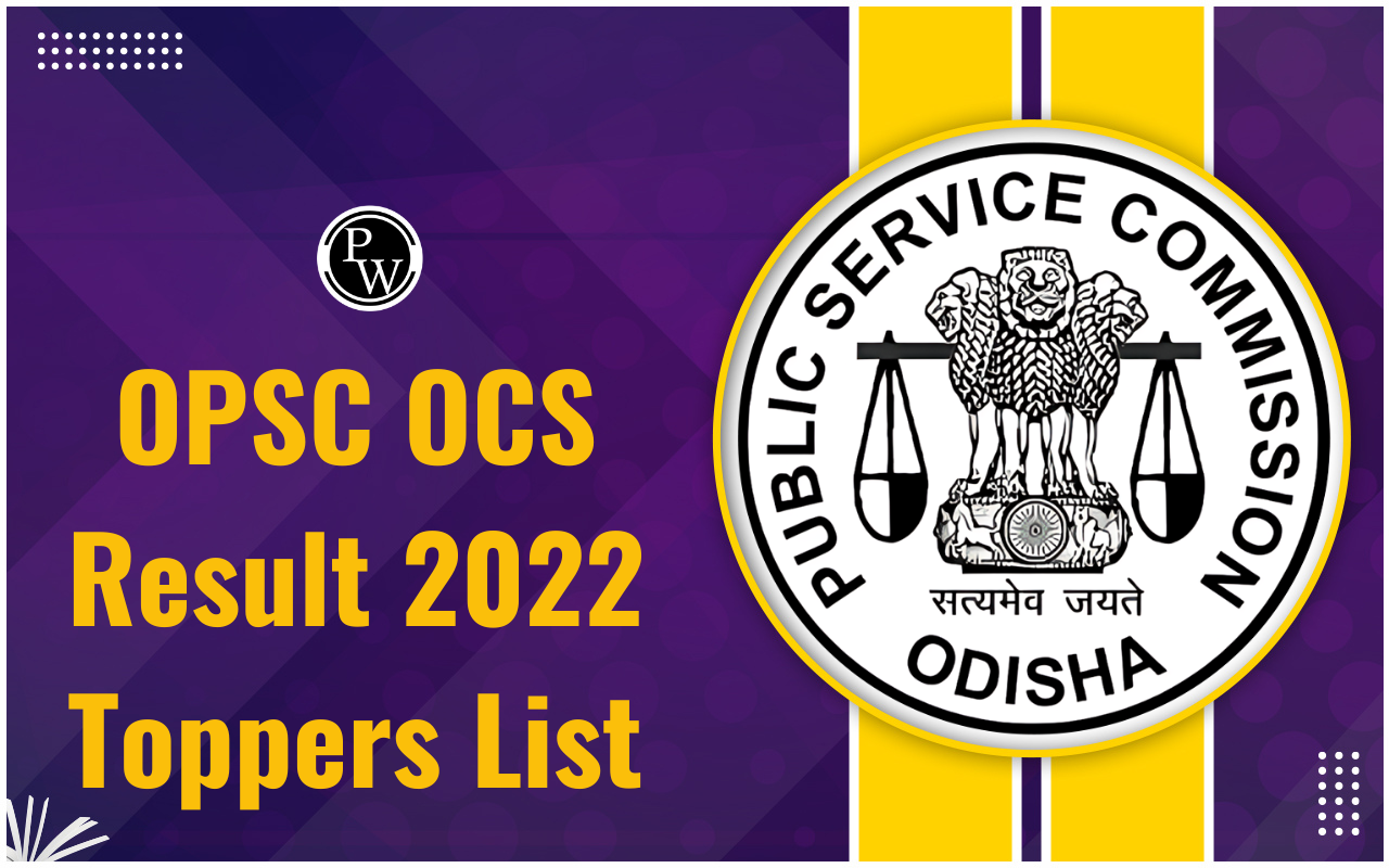 OPSC OCS Result 2022 Toppers List