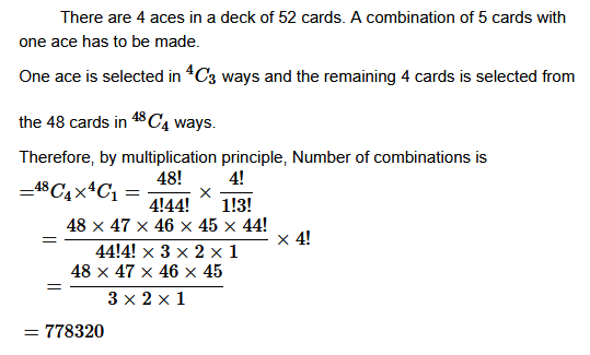 chapter 7-Permutation And Combination  Exercise 7.4