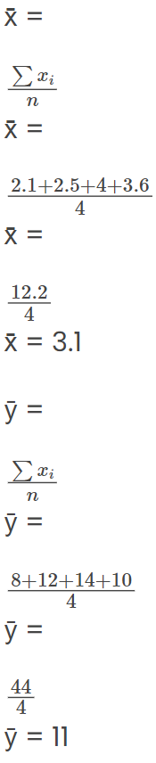 Example Question Using Covariance Formula