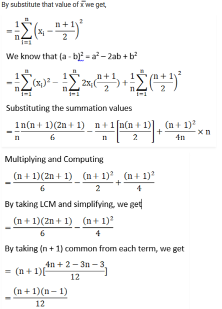 NCERT Solutions for Class 11 Maths Chapter 15 Statistics