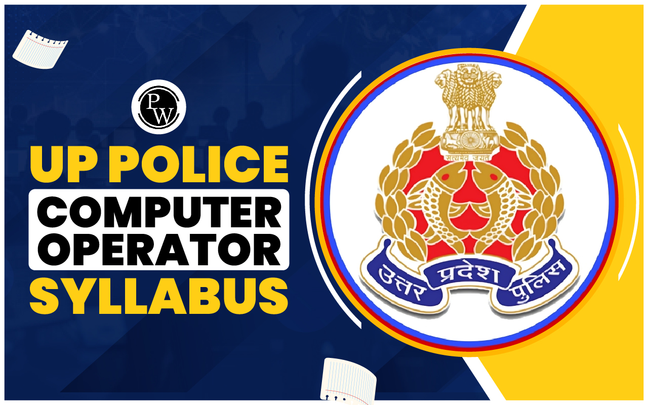 UP Police Computer Operator Syllabus 2024