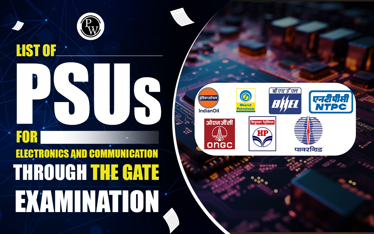 List of PSUs for Electronics and Communication Through GATE Examination