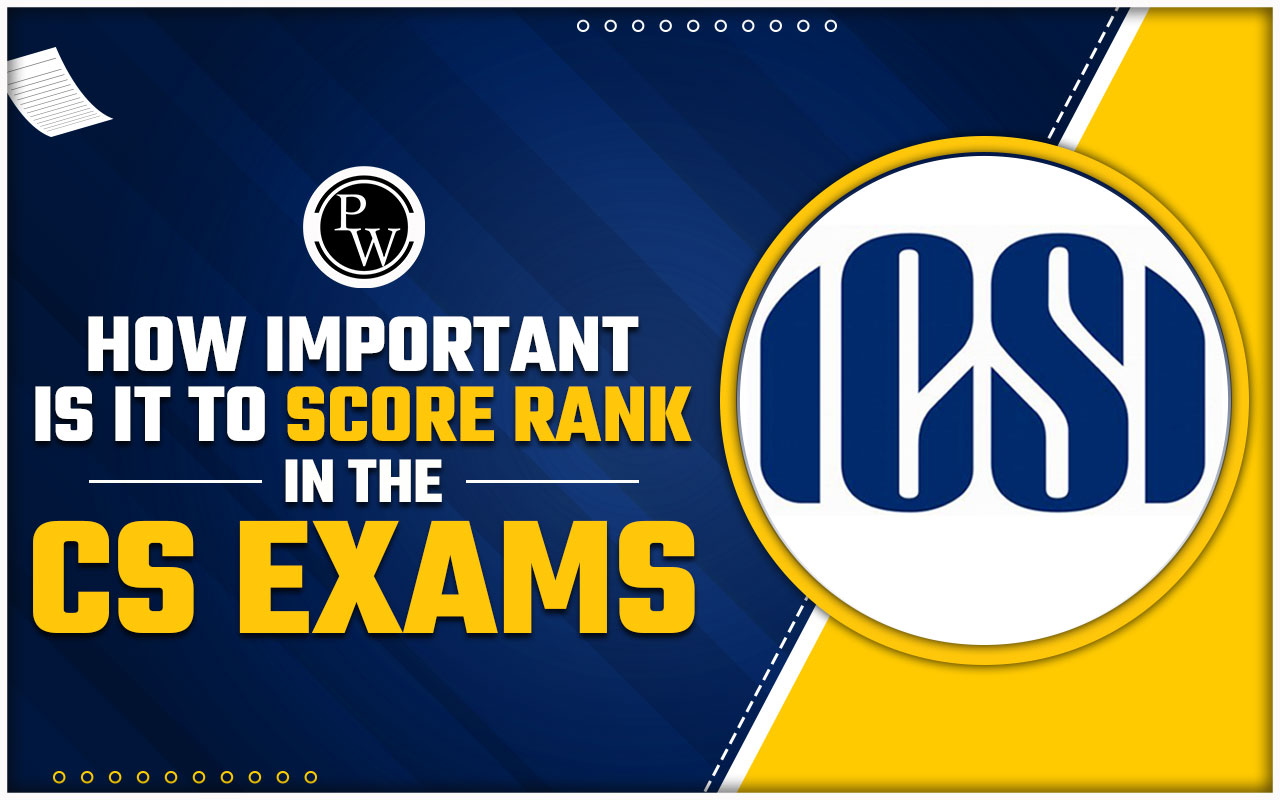 How Important is it to Score Rank in the CS Exams?