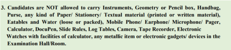 Is calculator allowed In JEE