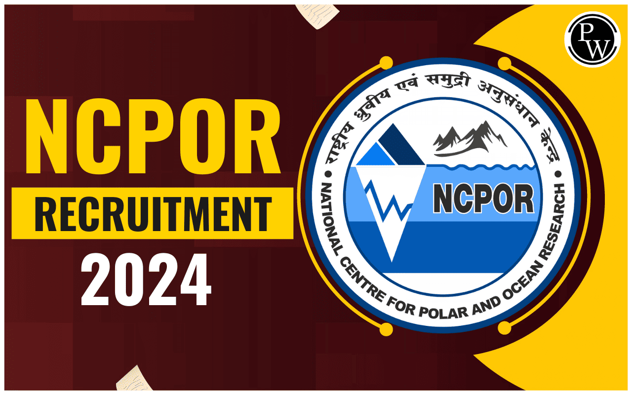 NCPOR Recruitment 2024