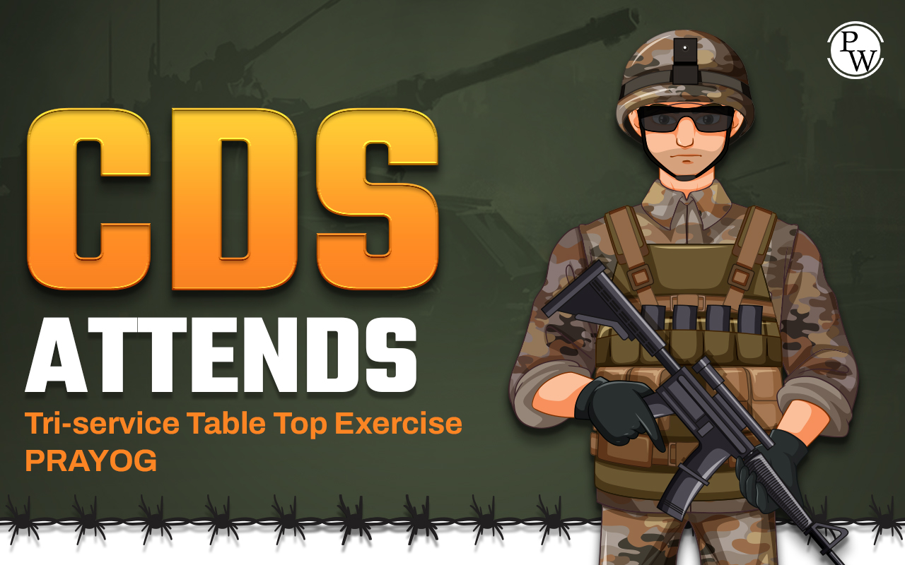 CDS Attends Tri-Service Table Top Exercise PRAYOG