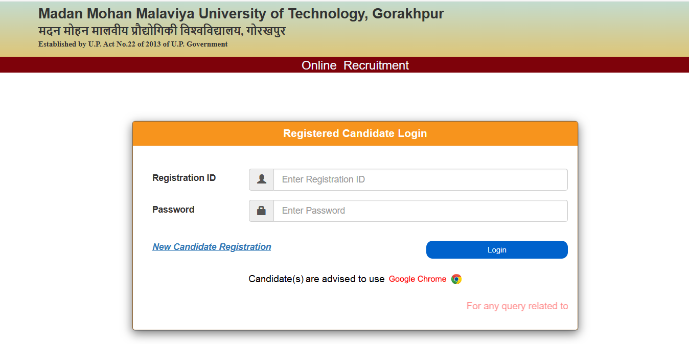 MMMUT Faculty Recruitment 2024