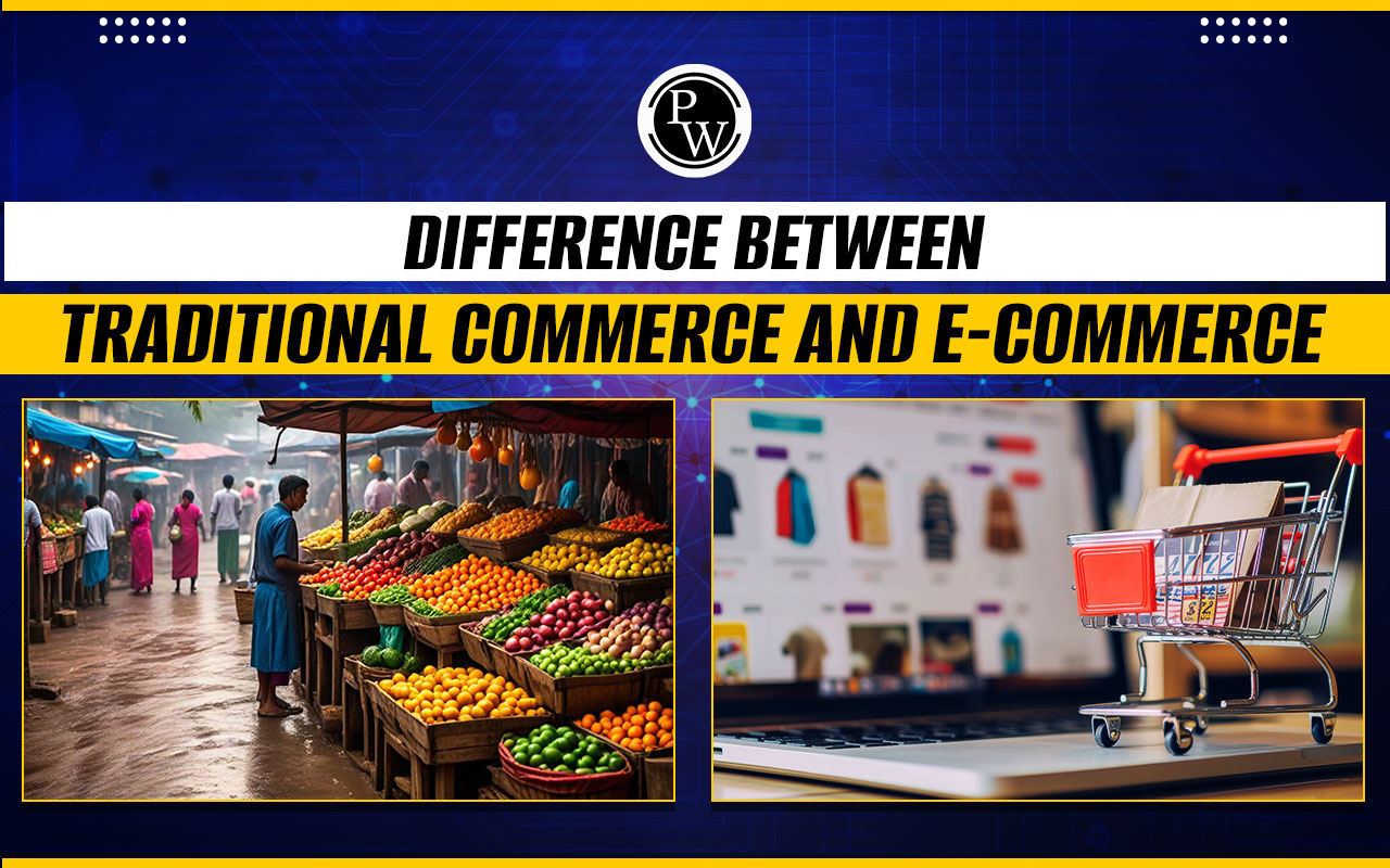 Difference Between Traditional Commerce and E-Commerce