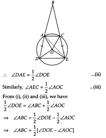 NCERT Solutions for Class 9 Maths Chapter-10 Circles/ A4