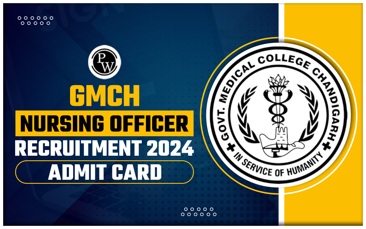 GMCH Nursing Officer Recruitment 2024 Admit Card