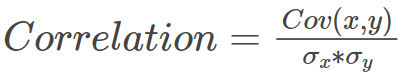 Correlation Coefficient and Covariance Formulas