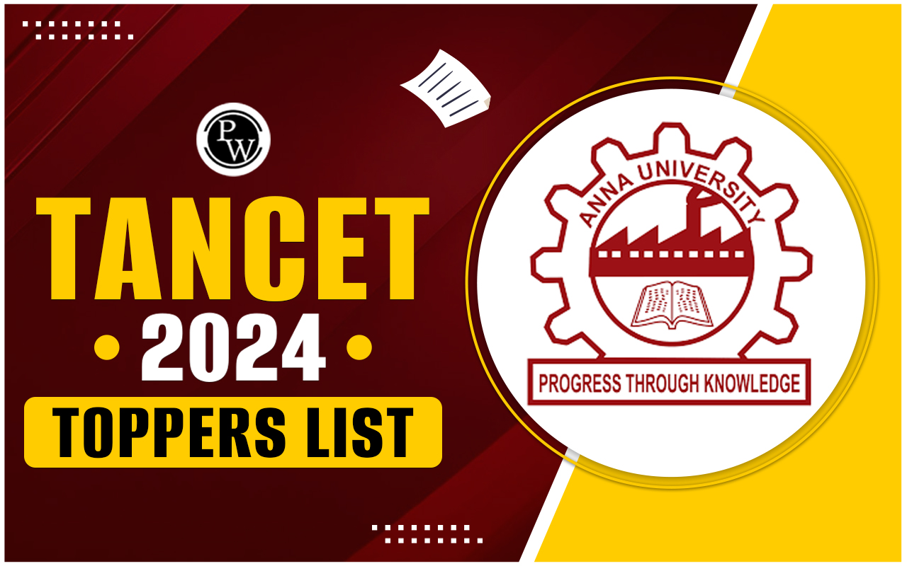 TANCET 2024 Toppers List